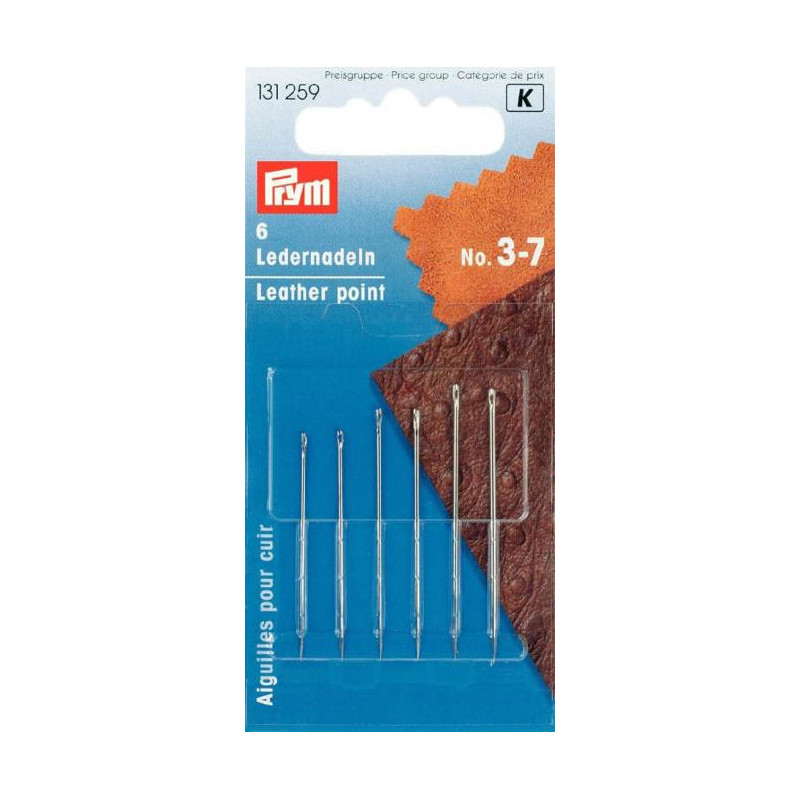 Læder nåle