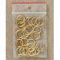 Ringe til julekalender, messing