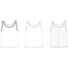 B1231 Tank top - stræk
