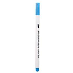 Textilpen vandopløselig 1mm blå
