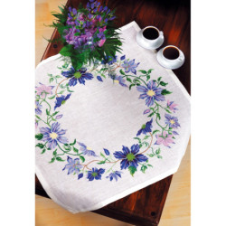 Blå clematis