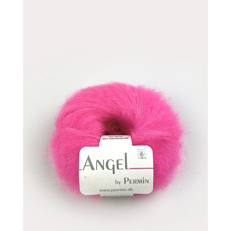 Angel, neon silkemohair