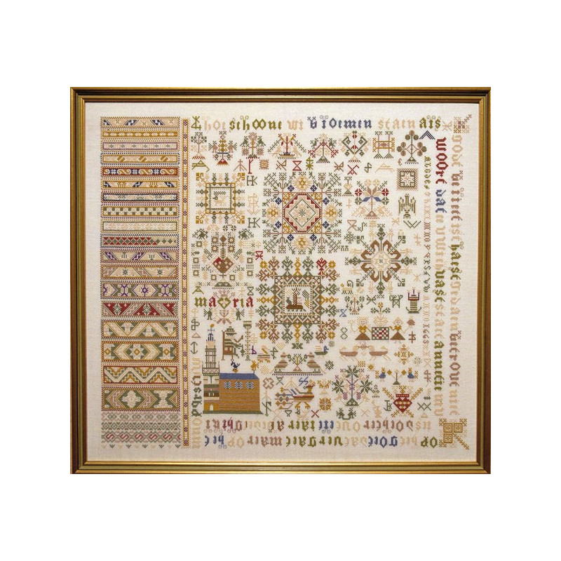 Antik navneklud 61x5