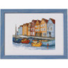 Både i havnen   20x28cm R5386