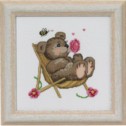 Bamse i havestol R540