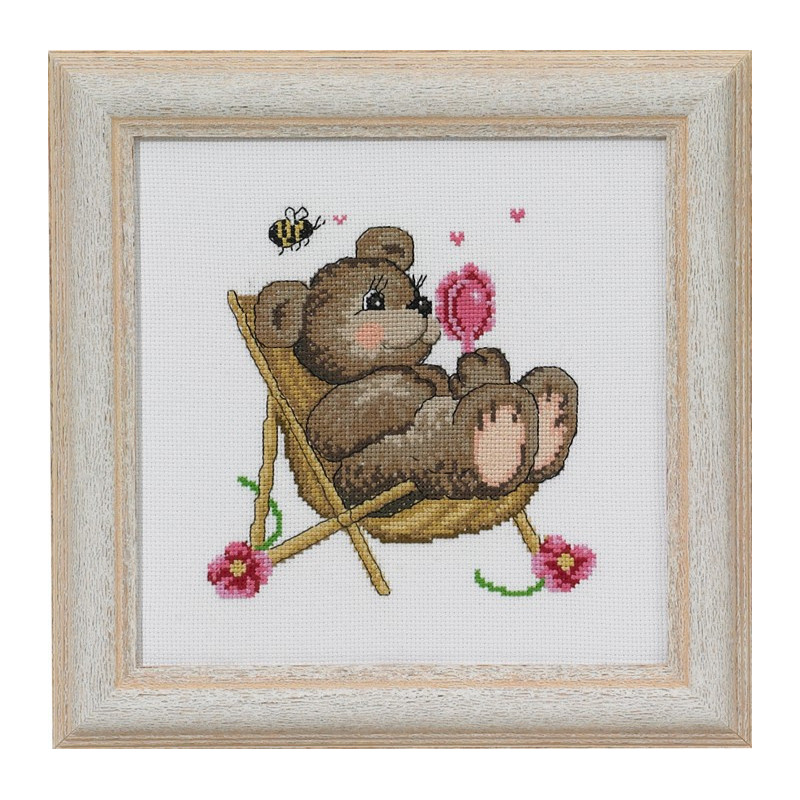 Bamse i havestol R540