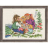 Troldefamilie  37x29 cm R5399