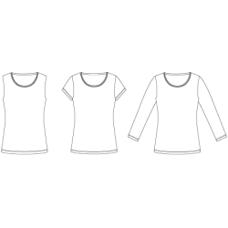Model B1220+ Basic T-shirt - PLUS size