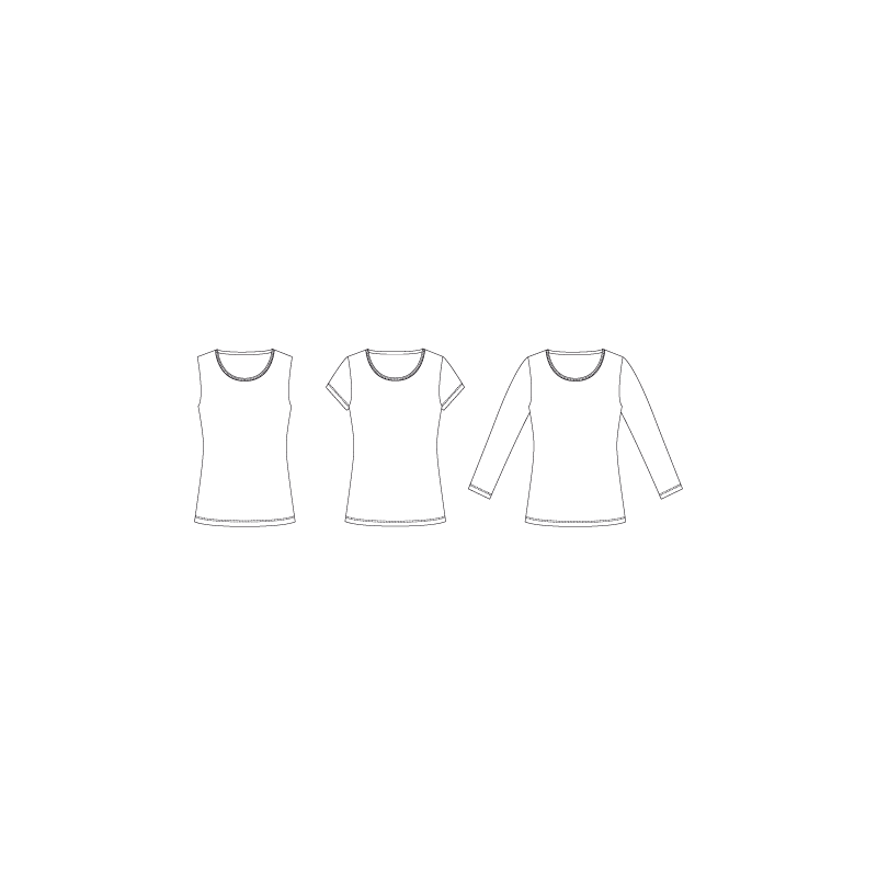 Model B1220+ Basic T-shirt - PLUS size