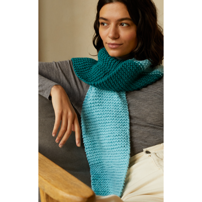 The Serene Scarf Strikkekit