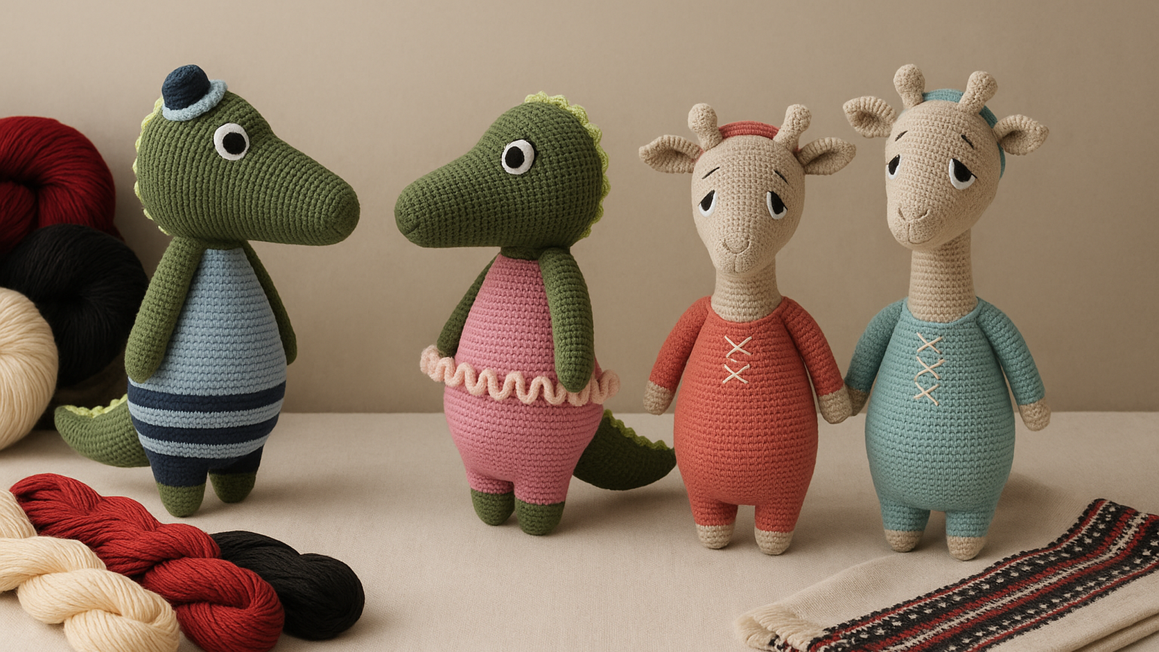 Hæklede Dyr